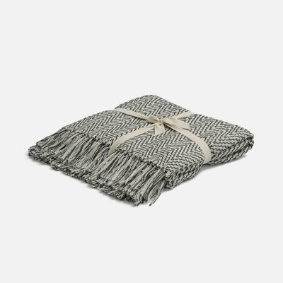 Плед Saltoro, темно-серый-0