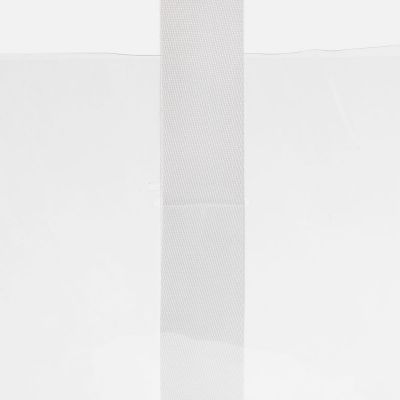 Шопер Clear Fest, ver.2, прозрачный с белыми ручками-6