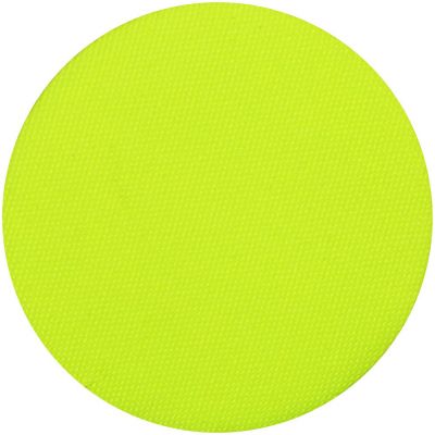 Наклейка тканевая Lunga Round, M, желтый неон-0