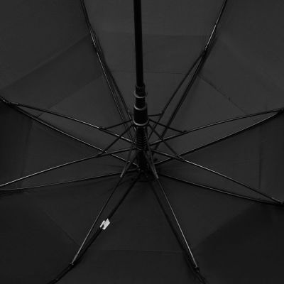 Зонт-трость Dome Double, черный-2