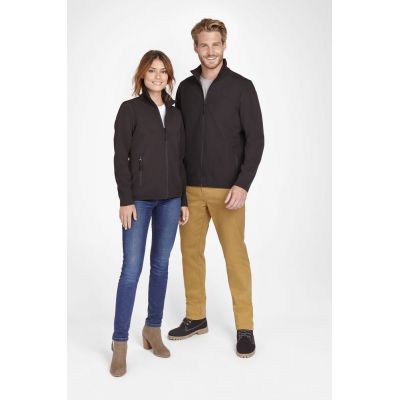 Куртка софтшелл женская Race Women черная-4