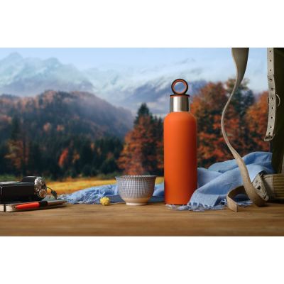 Термобутылка Sherp, черная-4