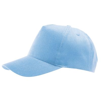 Бейсболка Buzz, голубая-0