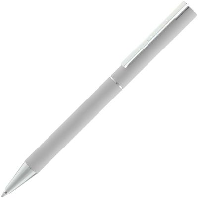 Ручка шариковая Blade Soft Touch, серая-0
