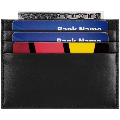 Чехол для карточек Top, черный-5