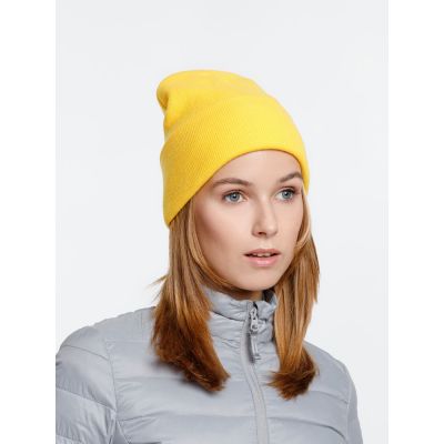 Шапка Urban Flow, желтая-4