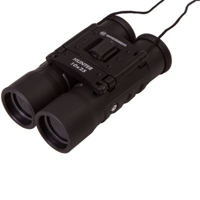 Бинокль Hunter 10x, линзы 25 мм-0