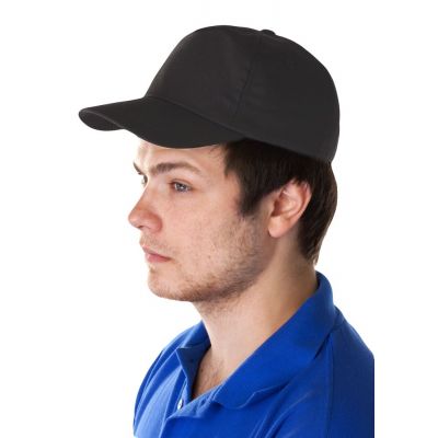 Бейсболка Unit First, черная-1