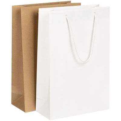 Пакет бумажный Plat M, белый-2