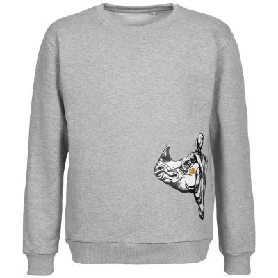 Толстовка NosoRock, серый меланж-0