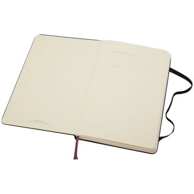 Записная книжка Moleskine Classic Large, без линовки, черная-2