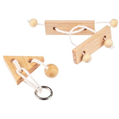 Деревянная головоломка Combi, треугольник-4