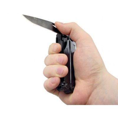 Мультитул Wave Plus с нейлоновым чехлом, черный-3