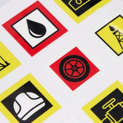 Стикерпак UV-DTF Industry, нефть-1