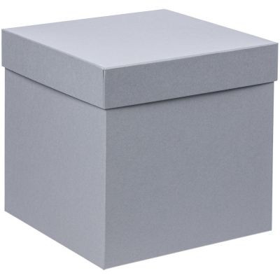 Коробка Cube, L, серая-0