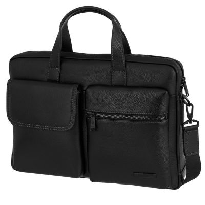 Сумка для ноутбука Santiago Pockets, черная-1