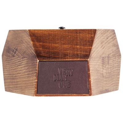 Часы настольные Wood Job-3