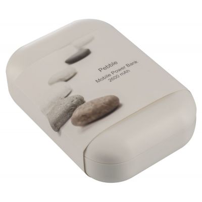 Внешний аккумулятор Pebble 2600 мАч, серо-синий-5