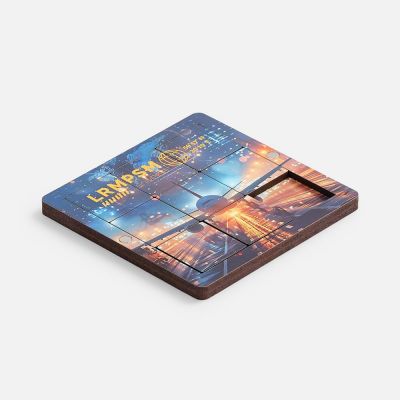 Головоломка-пятнашки с крышкой PuzzleBox на заказ-5