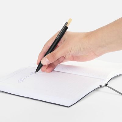 Ручка шариковая Bambink в подарочной упаковке, черная-5