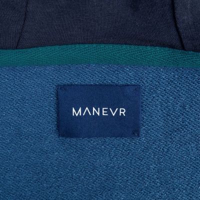 Толстовка унисекс Kosmos 1.0, синяя-2