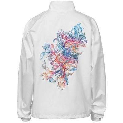 Ветровка Vibrance, белая-0