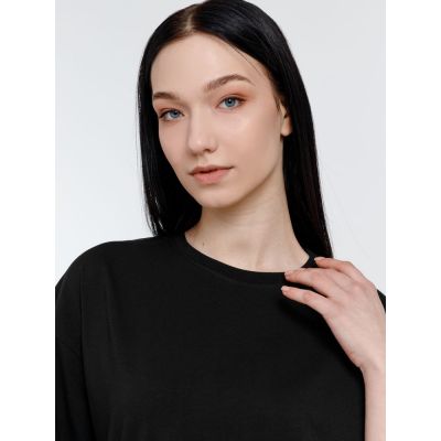 Футболка оверсайз унисекс Big Haul, черная-9