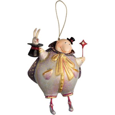 Набор из 3 елочных игрушек Circus Collection: фокусник, силач и лев-2