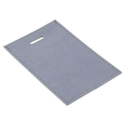 Чехол для пропуска Twill, серый-0
