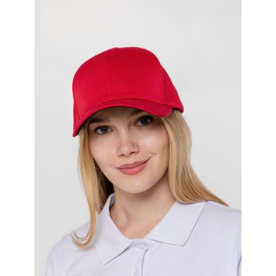 Бейсболка Harris, красная-8