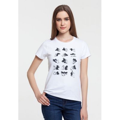 Футболка женская «Неочевидное»-0