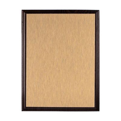 Плакетка Plaque, малая, венге с золотистой пластиной-4