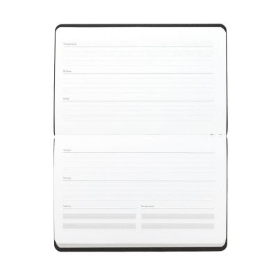 Еженедельник Weekly, недатированный, красный-5