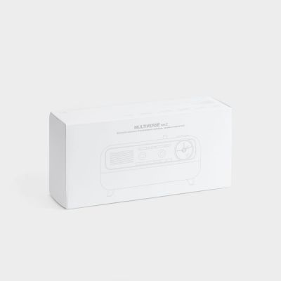 Bluetooth-колонка с беспроводной зарядкой, часами и подсветкой Multiverse, ver.2-10