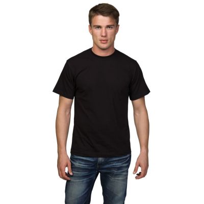 Футболка унисекс T-Bolka 160, черная-2