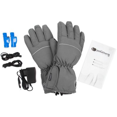Перчатки с подогревом Pekatherm, серые-7