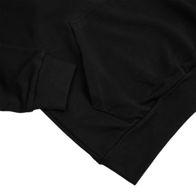 Худи унисекс с карманом на груди Chest Pocket, черное-2