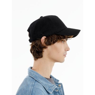 Бейсболка Woolridge, черная-6