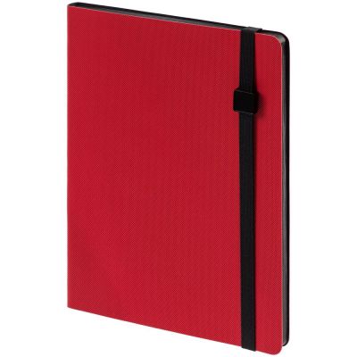 Еженедельник Cheery Black, недатированный, красный-0