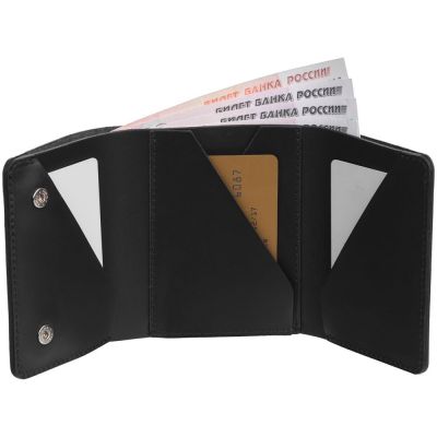 Портмоне inStream, черное-3