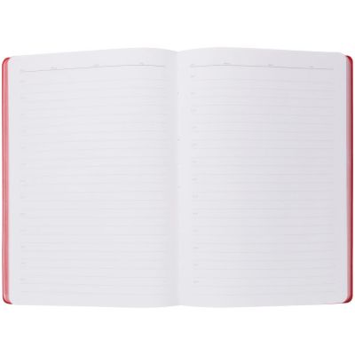 Ежедневник Flexpen, недатированный, серебристо-красный-5