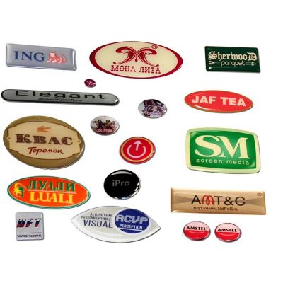 Объемные наклейки под смолой Sticker Pack на заказ-1