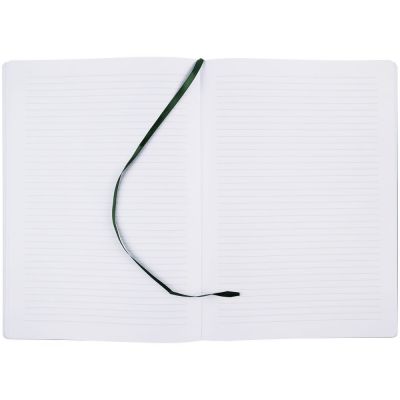 Блокнот Urban, в линейку, зеленый-5