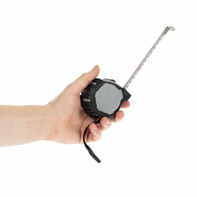 Рулетка Mittari с магнитным наконечником, 5 м, серая-5