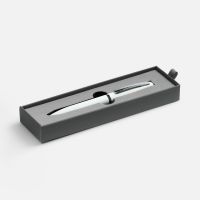 Ручка шариковая Bolt Soft Touch в футляре, белая