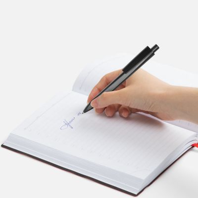 Ручка шариковая Ridge, черная-3