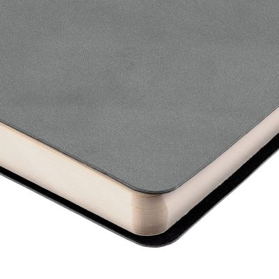 Ежедневник Nubuk, недатированный, светло-серый-2