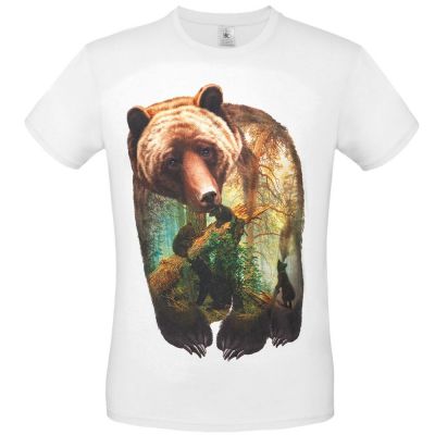 Футболка Bruin, белая-1