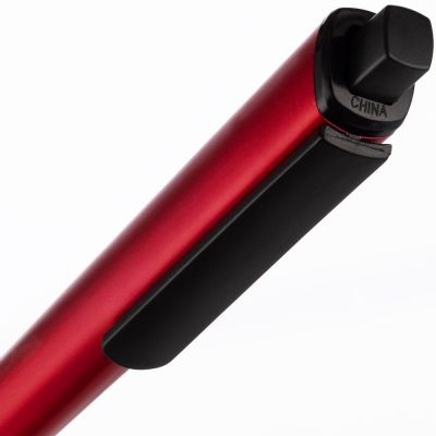 Ручка шариковая Informa, металлик, красная-3