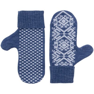 Варежки Onego, синие (джинс)-1